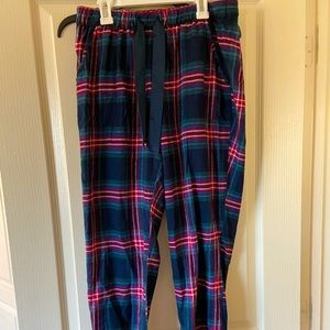 Flannel joggers
